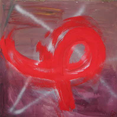 Nightwalk 04 - 100 x 100 cm