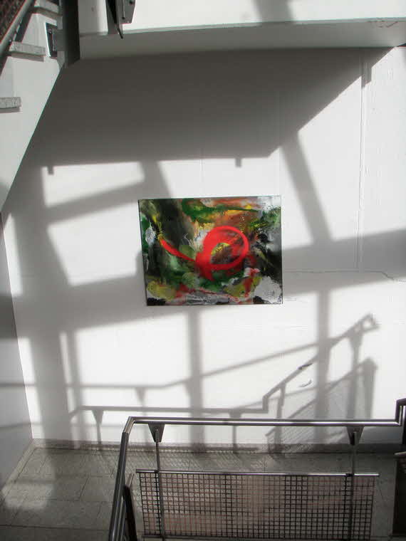 Ausstellung der Kunstwerke von H.H.Bader bei FitnessFirst Pforzheim