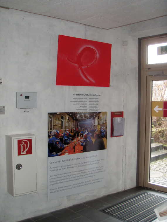 Ausstellung im Eingangsbereich des R�mermuseum Remchingen