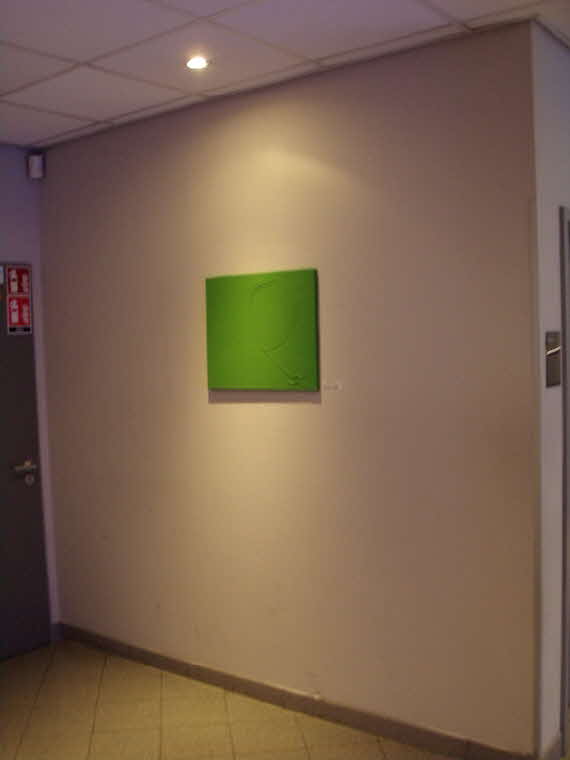 Ausstellung der Kunstwerke von H.H.Bader bei FitnessFirst Pforzheim